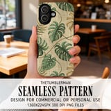 Luxe Tropical Leaves Digital Design Size Bundle Png thumbnail 6