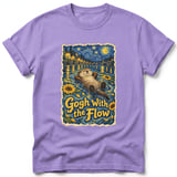 Gogh With the Flow ~ Comfort Colors Premium Tee thumbnail 6