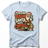 Reason Santa Needs Coffee Tee thumbnail 8
