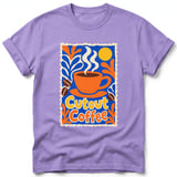Cutout Coffee ~ Comfort Colors Premium Tee thumbnail 6