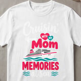Cruisin' With My Mom T-Shirt thumbnail 6