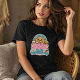 Golden Retriever Dog Mom Dad Graphic T-Shirt Every Snack You Make Puppy Quote Humor thumbnail 6