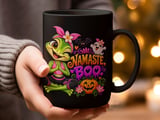 Namaste Boo Yoga Frog Mug thumbnail 13