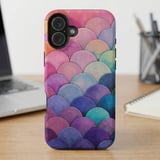 Pastel Scallop MagSafe® Phone Case thumbnail 6