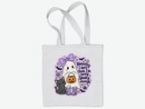 Not Spooky Enough Ghost Tote Bag thumbnail 12
