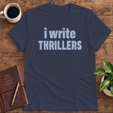 I Write Thrillers Softstyle Tee thumbnail 7