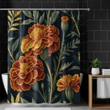 Marigold Tumbler Design, Floral Digital Papers, Flower Backgrounds, Junk Journal Pages, Printable PNG, Digital Scrapbooking Paper thumbnail 10