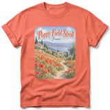 Poppy Field Stroll ~ Comfort Colors Premium Tee thumbnail 4