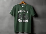 Less Talk, More Riding | Cruiser Bike Shirt thumbnail 7