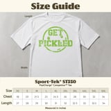 Pickleball Sport-Tek Performance Tee, Get Pickled Distressed Graphic, Athletic Open-Play Court Apparel thumbnail 12