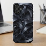 Dark Fluid Abstract MagSafe® Phone Case thumbnail 6