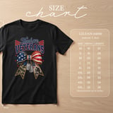 Thank You Veterans Coquette Bow American Flag T-Shirt thumbnail 6