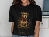 The Protector Pitbull Tee | Pit Bull Shirt | Pittie Lover Gift | Dog Mom Shirt thumbnail 1
