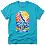 Bold Blue Swim ~ Comfort Colors Premium Tee thumbnail 5