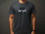 B-52 Stratofortress T-Shirt, Aviation Lover Graphic Tee, Military Bomber Airplane Shirt, Veteran Air Force Gift, Pilot Flying Top thumbnail 6