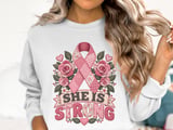 She Is Strong Faux Patchwork Tee thumbnail 21