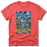 Gogh Ocean State ~ Comfort Colors Premium Tee thumbnail 3