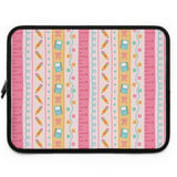 Cute School Supplies Laptop Sleeve, Pastel Pink Pencil Ruler Notebook Accessory Pouch, Teacher Student Gift thumbnail 1