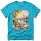 Riverside Dots ~ Comfort Colors Premium Tee thumbnail 5