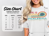 Pickleball Comfort Colors Shirt, Life Is Good Pickleball Makes It Better, Vintage Graphic Tee Shirt thumbnail 15