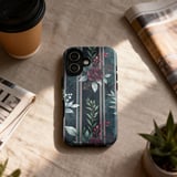 Dark Floral Tote Bag, Moody Rose Phone Case, Elegant Watercolor Botanical Cottagecore Accessory, Unique Gift for Her thumbnail 14