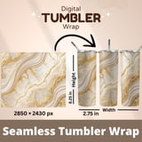 Gold Marble Tumbler Design, Digital Papers, Watercolors, Flower Backgrounds, Junk Journal Pages, Printable png, Digital Scrapbooking Paper thumbnail 7