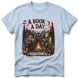 A Book A Day Keeps Reality Away Tee thumbnail 3