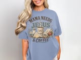 Mama Needs Jesus & Coffee Digital Design Other, Christian Mom Life Sublimation, Vintage Faith Based Gift for Her thumbnail 10