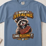 I Wasn't Stealing Raccoon Tee thumbnail 8