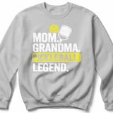 Pickleball Gildan Crewneck Sweatshirt, Mom Grandma Pickleball Legend, Court Warm Up Layer for Players thumbnail 7