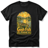 Gogh Fish ~ Comfort Colors Premium Tee thumbnail 1