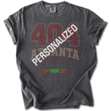 Personalized - Area Code, City, State Tee thumbnail 1