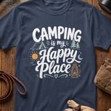 Happy Place Camping T-Shirt thumbnail 6