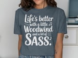 Woodwind & Sass Clarinet Life Graphic Tee thumbnail 11