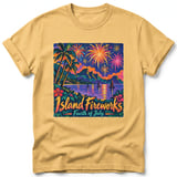 Island Fireworks ~ Comfort Colors Premium Tee thumbnail 7