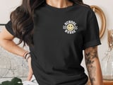 Retro School Nurse T-Shirt: Smiling Face, Star Eyes, Checkered thumbnail 6