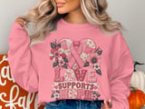 Love Supports Hope Faux Patchwork Tee thumbnail 19