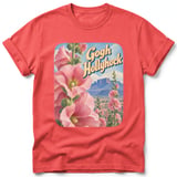 Gogh Hollyhock ~ Comfort Colors Premium Tee thumbnail 3