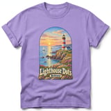 Lighthouse Dots ~ Comfort Colors Premium Tee thumbnail 6