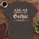 Ask Me About My Gothic Books Softstyle Tee thumbnail 2