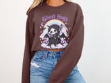 Ghost Hugs and Pumpkin Kisses Tee or Sweatshirt thumbnail 12