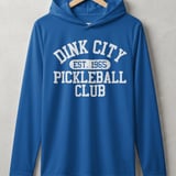 Pickleball Sport-Tek Performance Hood, Dink City Est. 1965 Pickleball Club, Lightweight Hoodie thumbnail 3
