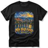 Mile High Gogh ~ Comfort Colors Premium Tee thumbnail 2