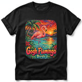 Gogh Flamingo ~ Comfort Colors Premium Tee thumbnail 1