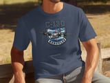 C-130 Hercules Military Aircraft T-Shirt, Air Force Veteran Gift, Pilot Aviation Tee, Patriotic Father's Day Shirt for Him thumbnail 2