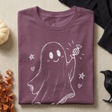 Sweet With A Side Of Scary Ghost Tee thumbnail 12