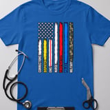 First Responder Flag Tee thumbnail 1