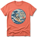 Gogh Hang Ten ~ Comfort Colors Premium Tee thumbnail 4
