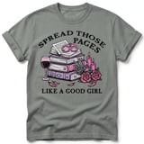 Spread Those Pages Like A Good Girl Tee thumbnail 20