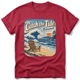 Catch the Tide ~ Comfort Colors Premium Tee thumbnail 2